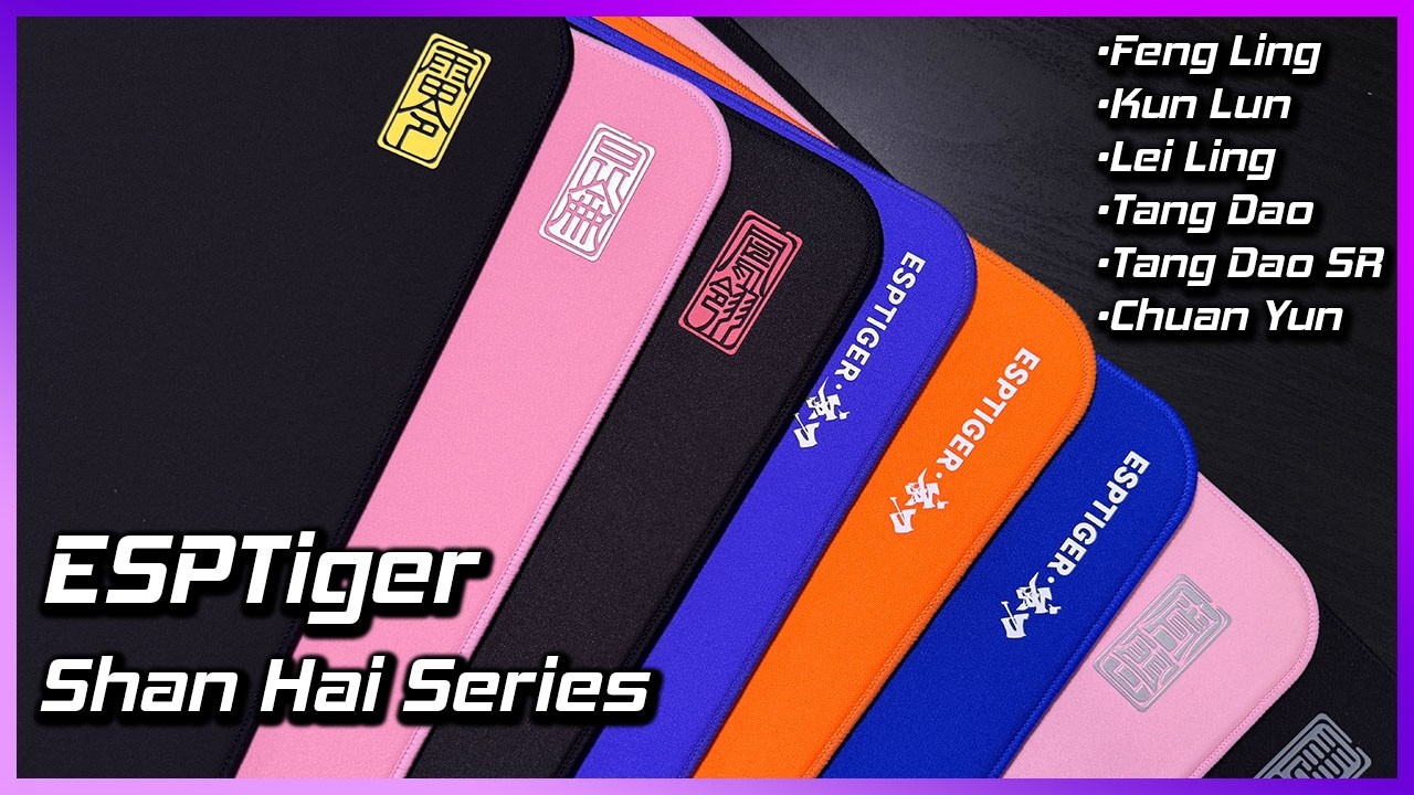 TR de Alınabilecek En İyi Mousepad Serisi ?? | ESPTiger Shang Hai Series Mousepad Detaylı İncelemesi