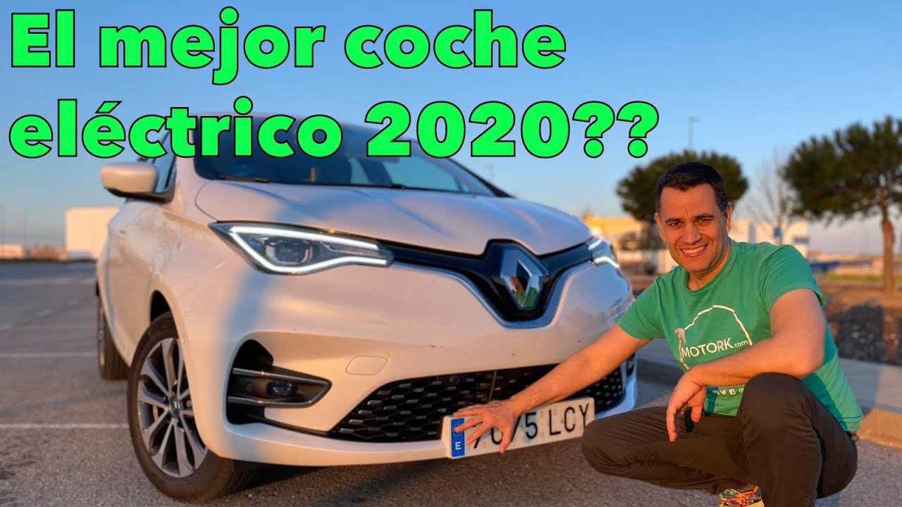 Mejor COCHE ELÉCTRICO relación CALIDAD/PRECIO Renault Zoe 50 R135 MOTORK