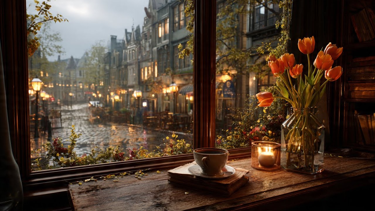 Best Relaxing Jazz Cafe Music Mix Live Tonight