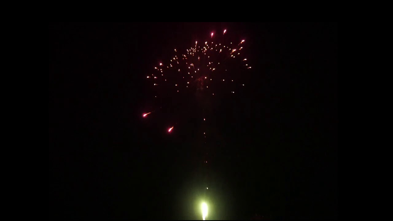 Mytton Fold Wedding Fireworks 2018