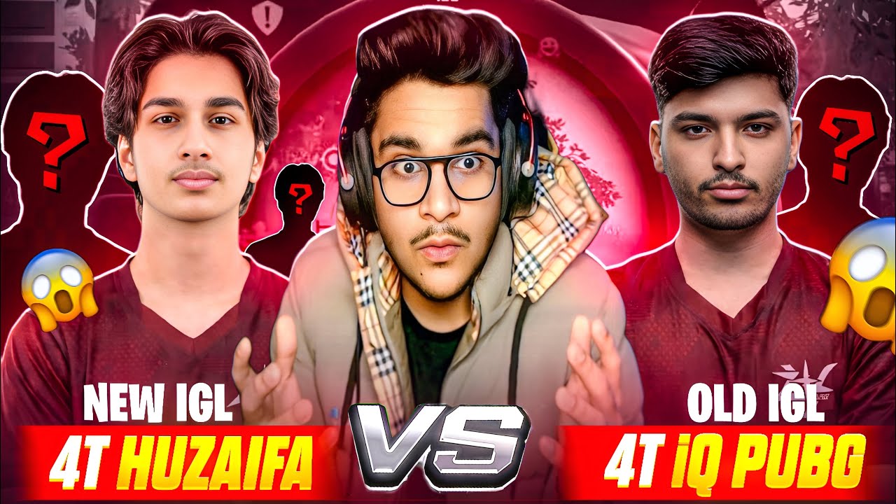 🥵4T IQ PUBG VS 4T Huzaifa Pubg 1vs1 | INTENSE & FUNNY PUBG WOW BEST MOMENTS REACTION