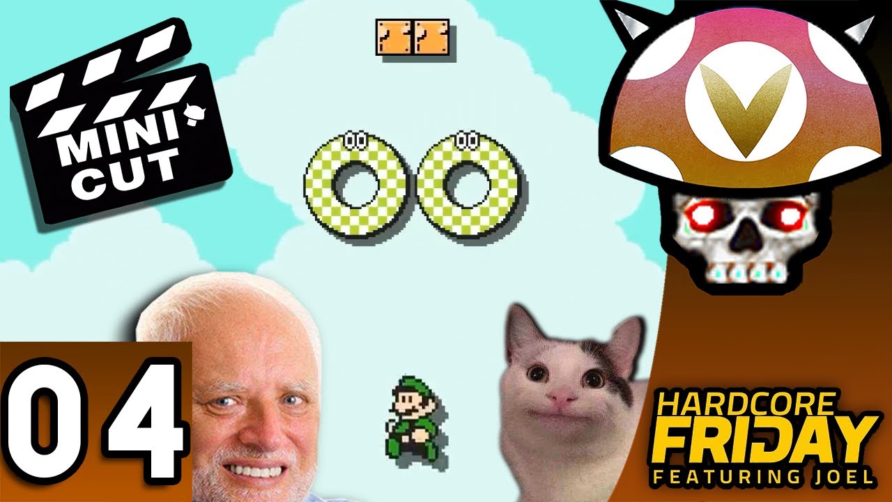 [Vinesauce] Joel - Hardcore Friday: Super Mario Maker CBT Level Special ( Part 4 )