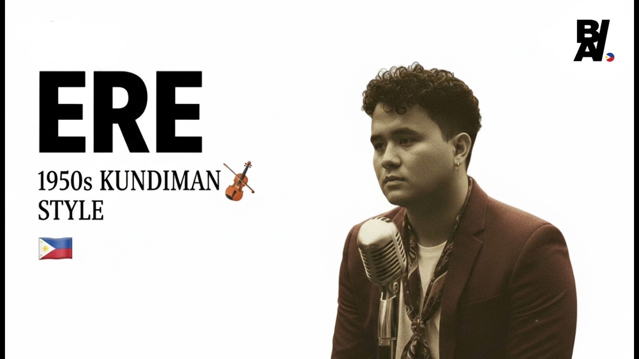 ERE BUT IT'S AI 1950s Filipino Harana cover (Traditional Lyrics) | Juan Karlos Labaj