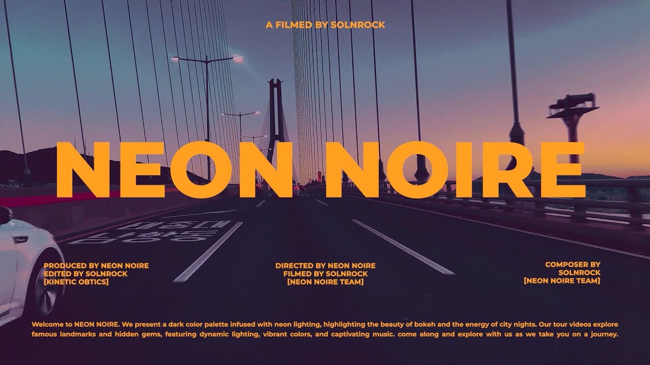 Busan Night Drive – Deep House, Citypop & Funky Disco Grooves | Chill / Drive / Focus | 부산 드라이브