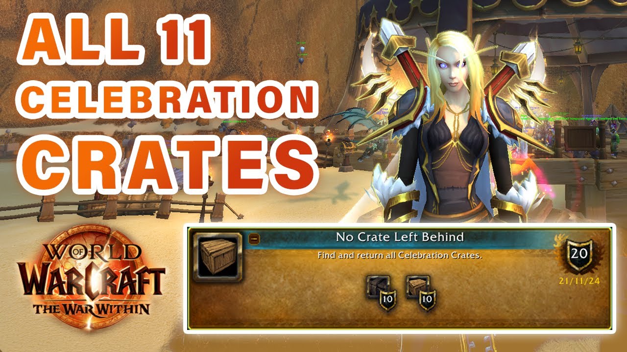 How to Find ALL 11 Crates for 