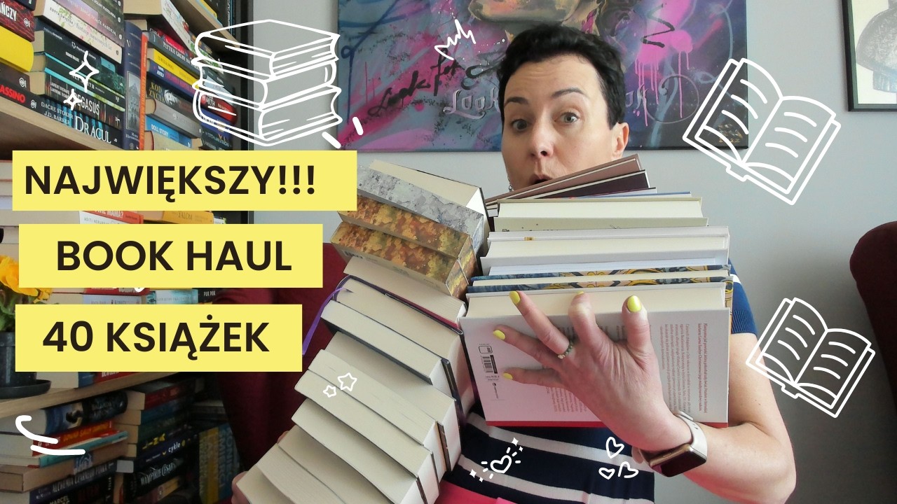 THE BIGGEST BOOK HAUL!!! - 40 new books, various genres #booktube #bookhaul