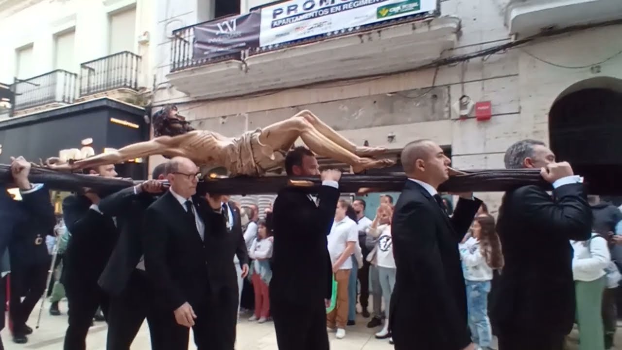 Cristo de la Vera+Cruz y Legión Española. Huelva. Sábado de Pasión 2024.
