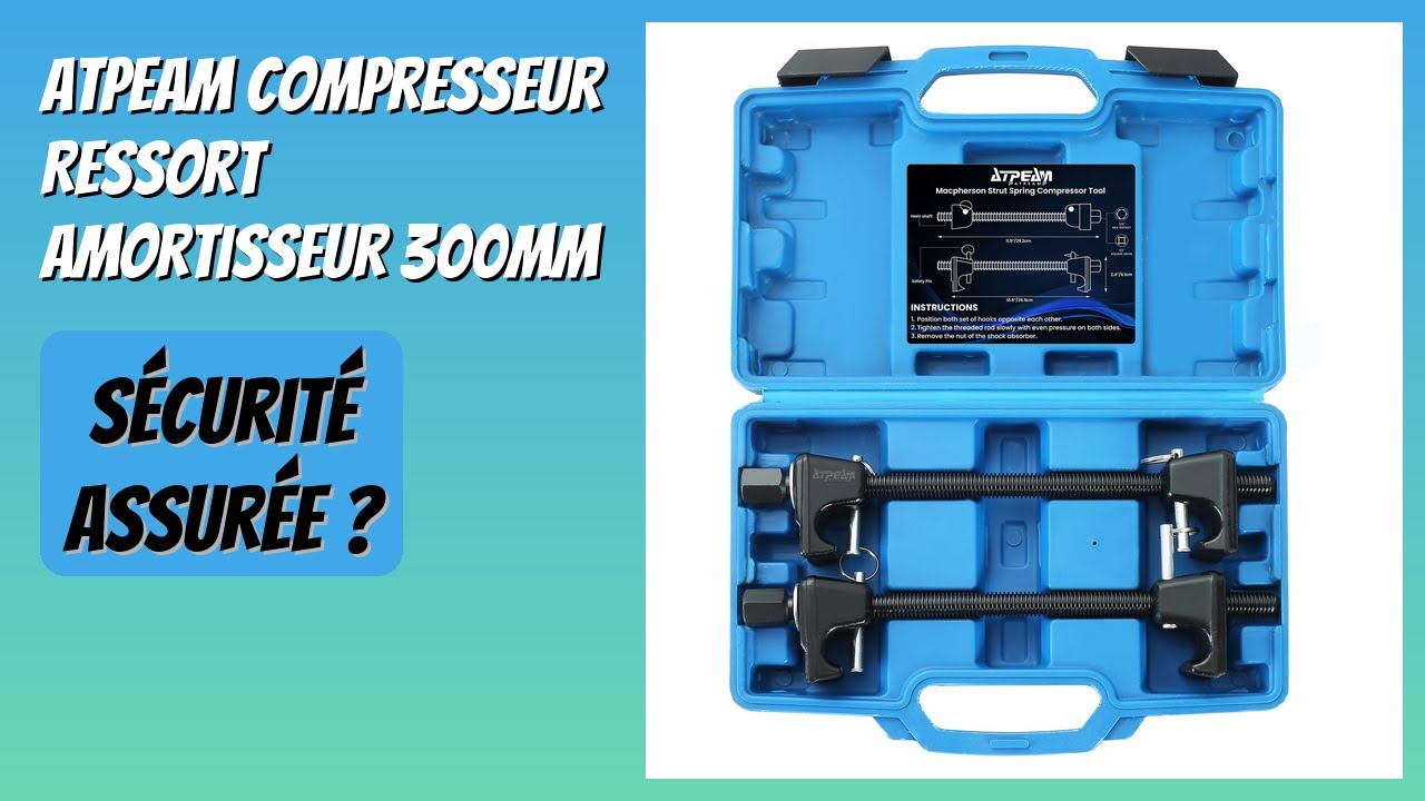 AVIS (2026) : ATPEAM Compresseur Ressort Amortisseur 300mm. DÉTAILS