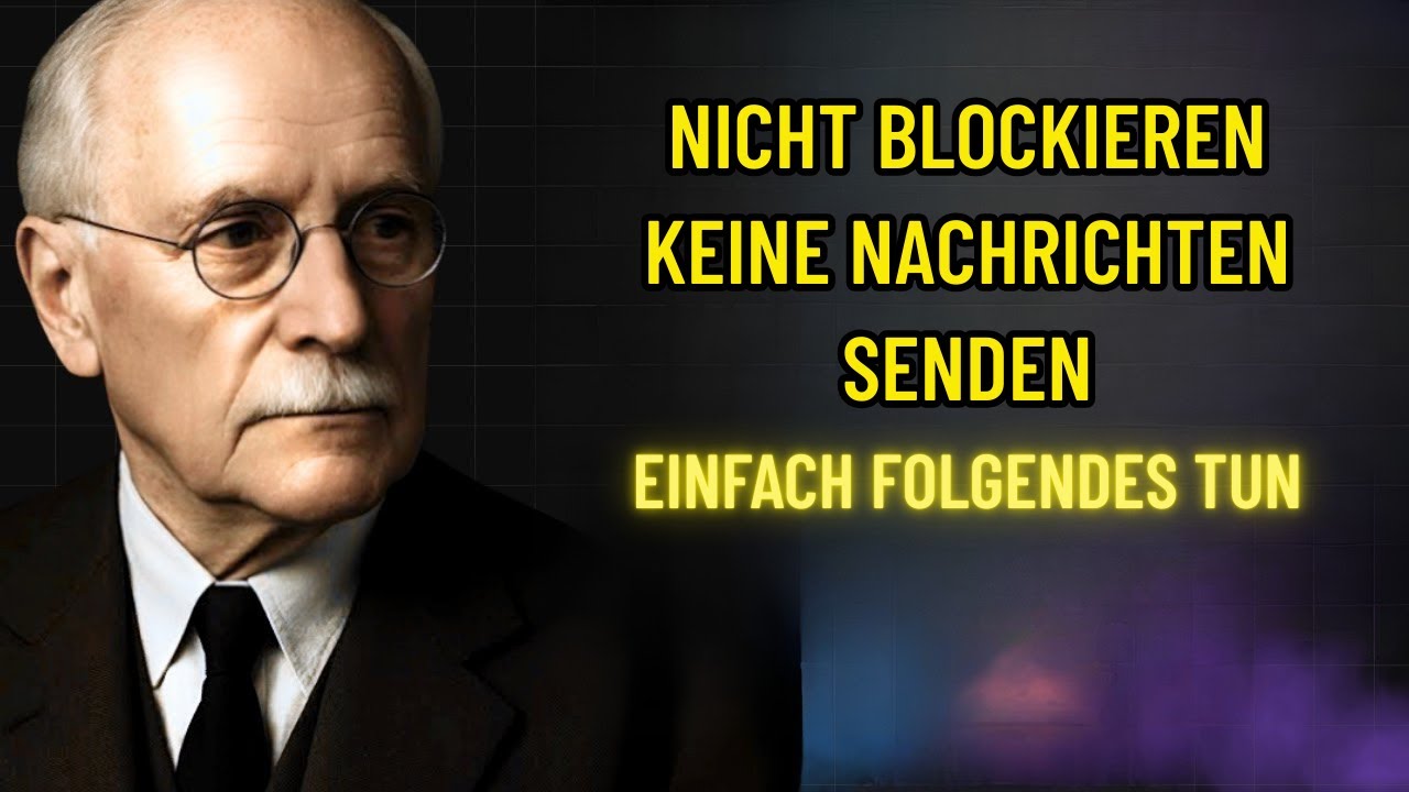 Lerne, mit der Person umzugehen, die dich verletzt hat | Carl Jung