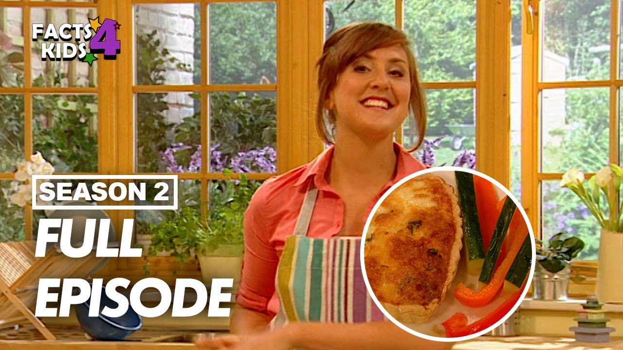 Say Cheese for Quiche! | I Can Cook | S02 EP2 | Full Episode | Facts4Kids