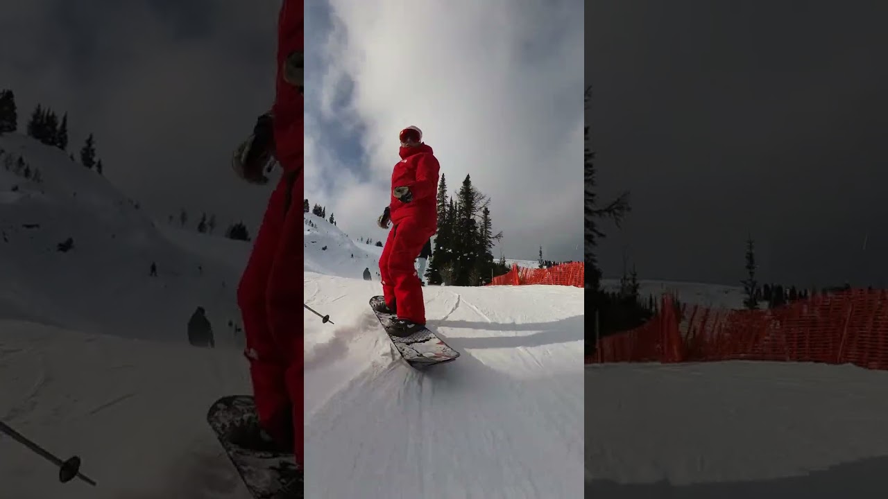 SNOW SURFING STYLE #shorts