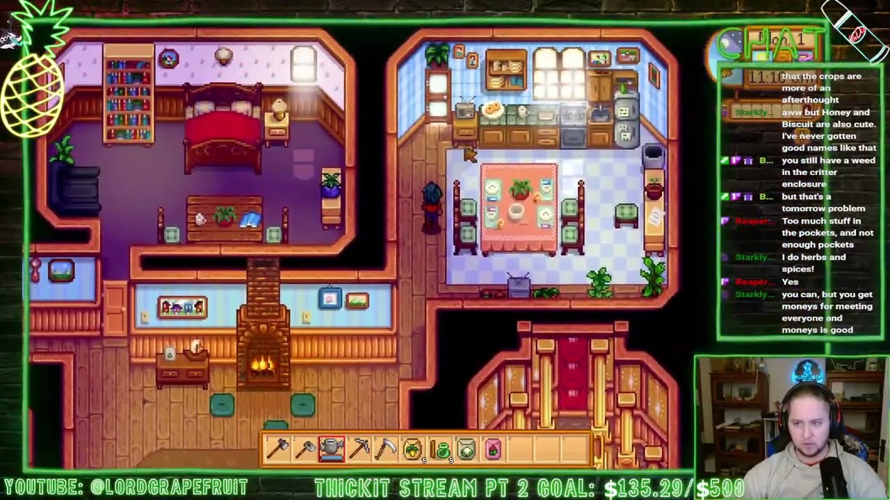 Stardew Valley: Holidays are Rough so let's Vibe [twitch vod]
