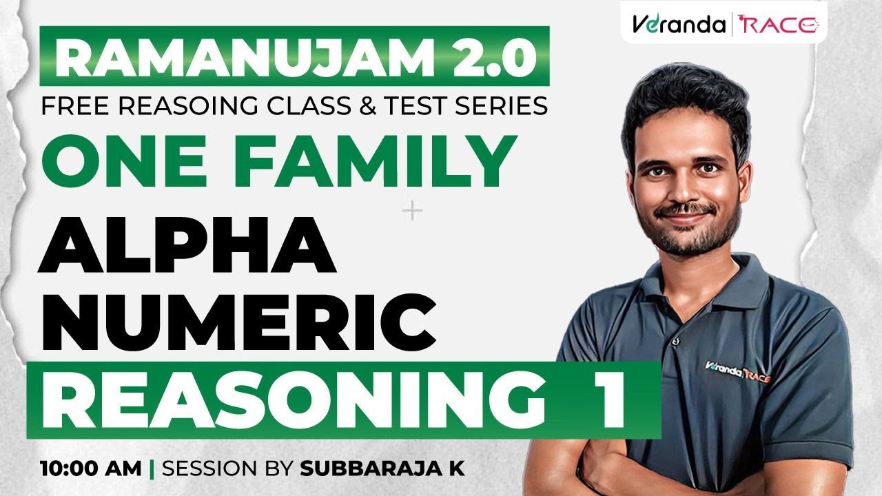 TARGET GROUP 2,2A MAINS REASONING | ALPHA NUMERIC - 1 | SUBBARAJA
