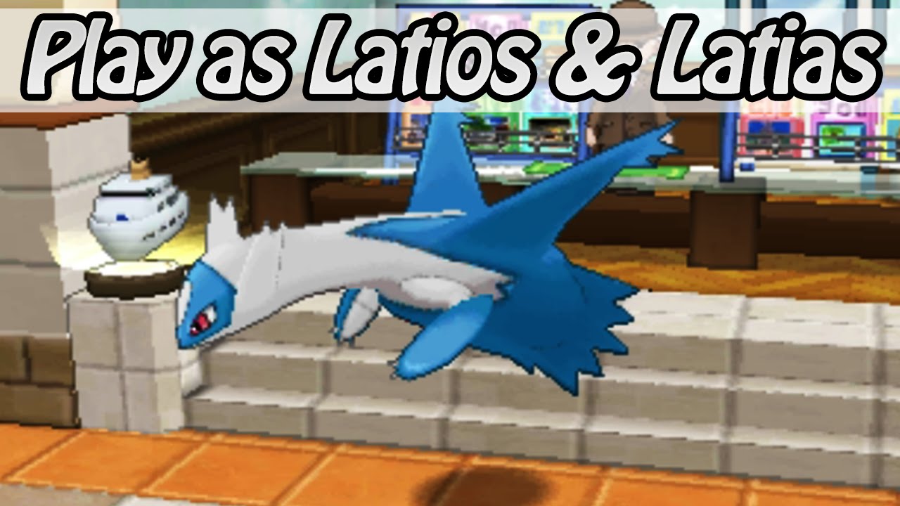 Play as Latios and Latias - Pokemon Omega Ruby / Alpha Sapphire (Hack)