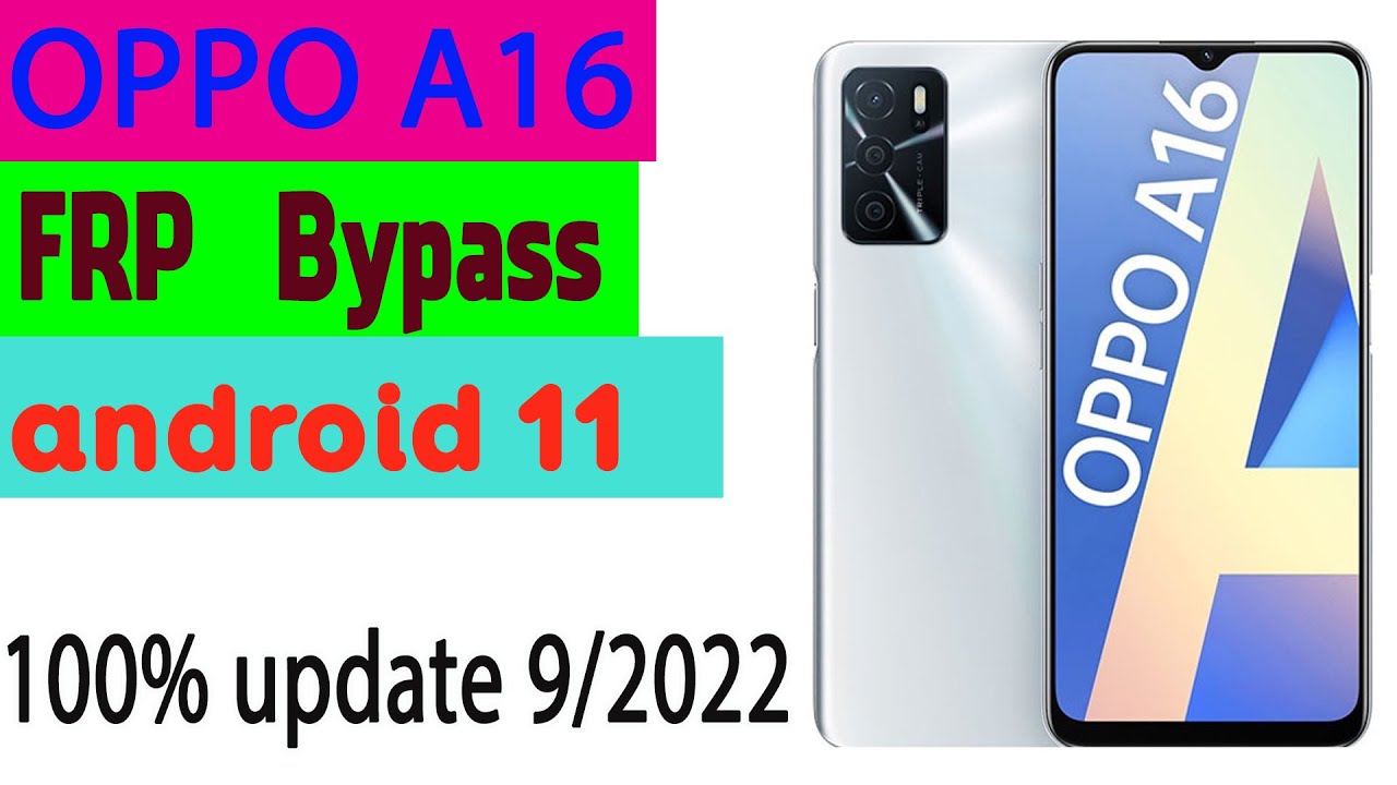 Oppo A16 Frp Bypass android 11| Oppo A16 Frp Bypass New Trick