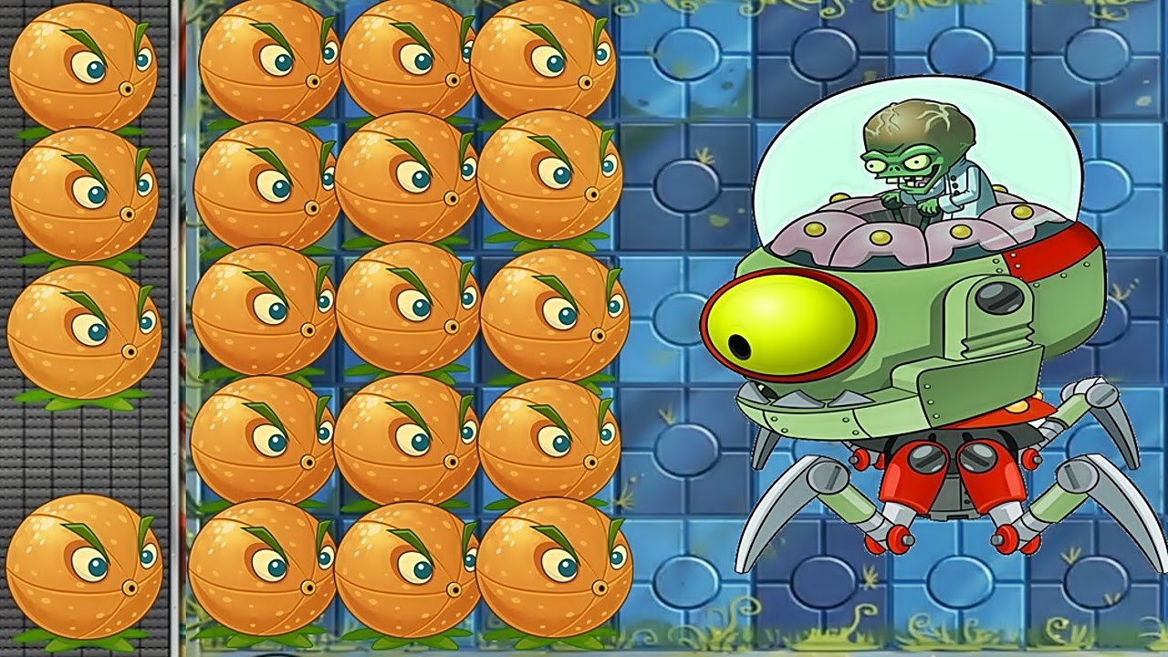 Plants vs Zombies 2 MOD: Citron Pvz2 Vs All Freakin' Zomboss: Gameplay 2017