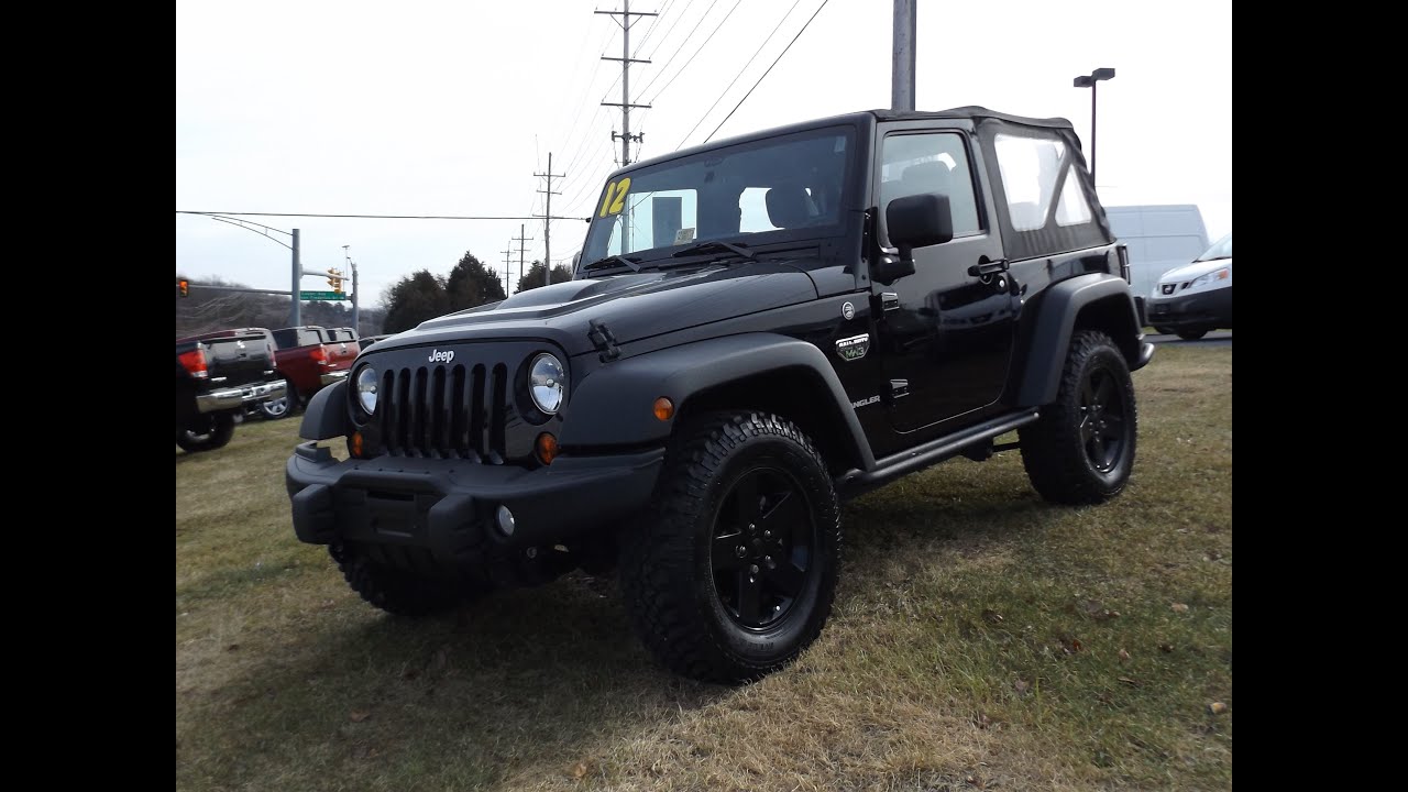 2012 Jeep Wrangler Call Of Duty MW3 Special Edition Start Up, Tour and Review