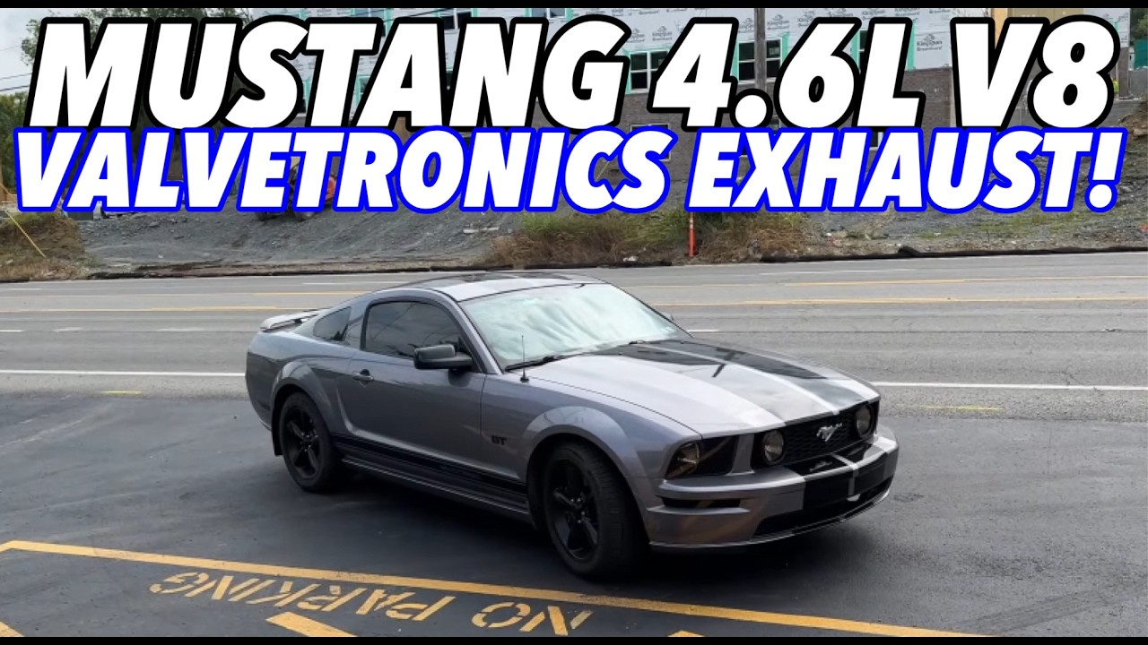 2006 Ford Mustang GT 4.6L V8 w/ VALVETRONIC DESIGNS MUFFLERS!