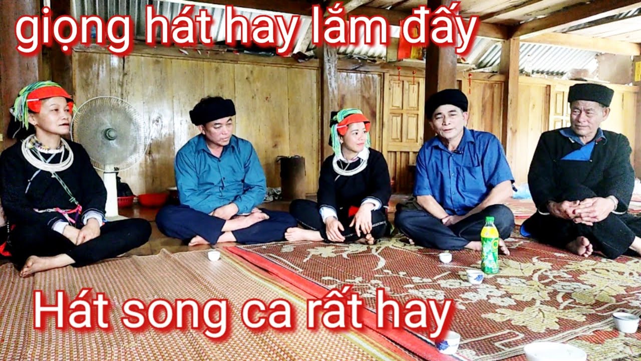 Giọng và văn Hát hay lắm,cỏng THẠY và cỏng Dòng hát tại nhà tả Sinh bủ thôn Bản Dâng,Cao Bồ
