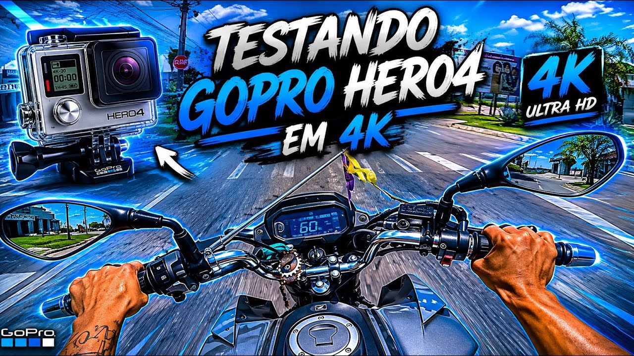TESTANDO A IMAGEM EM 4K - GOPRO HERO 4 