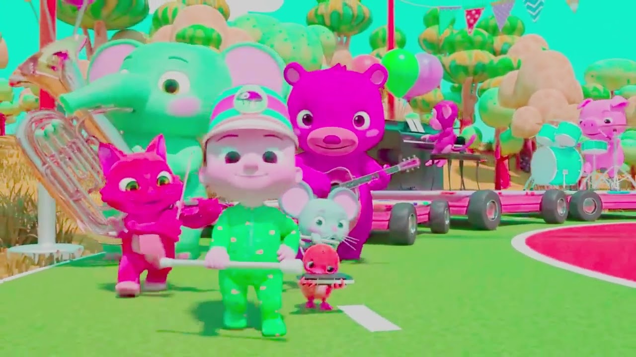 So Much Fun In Playing Instrument...(Sponsored By Gamavision Csupo Effects)#cocomelon