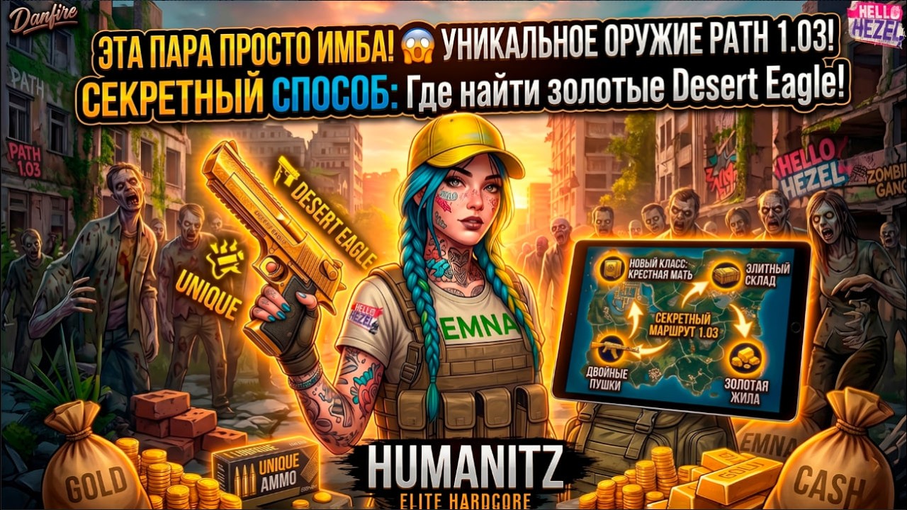 ИМБА ОРУЖИЕ В HUMANITZ! 🔥 ПОЧЕМУ ВСЕ БЕРУТ ИМЕННО ЭТО