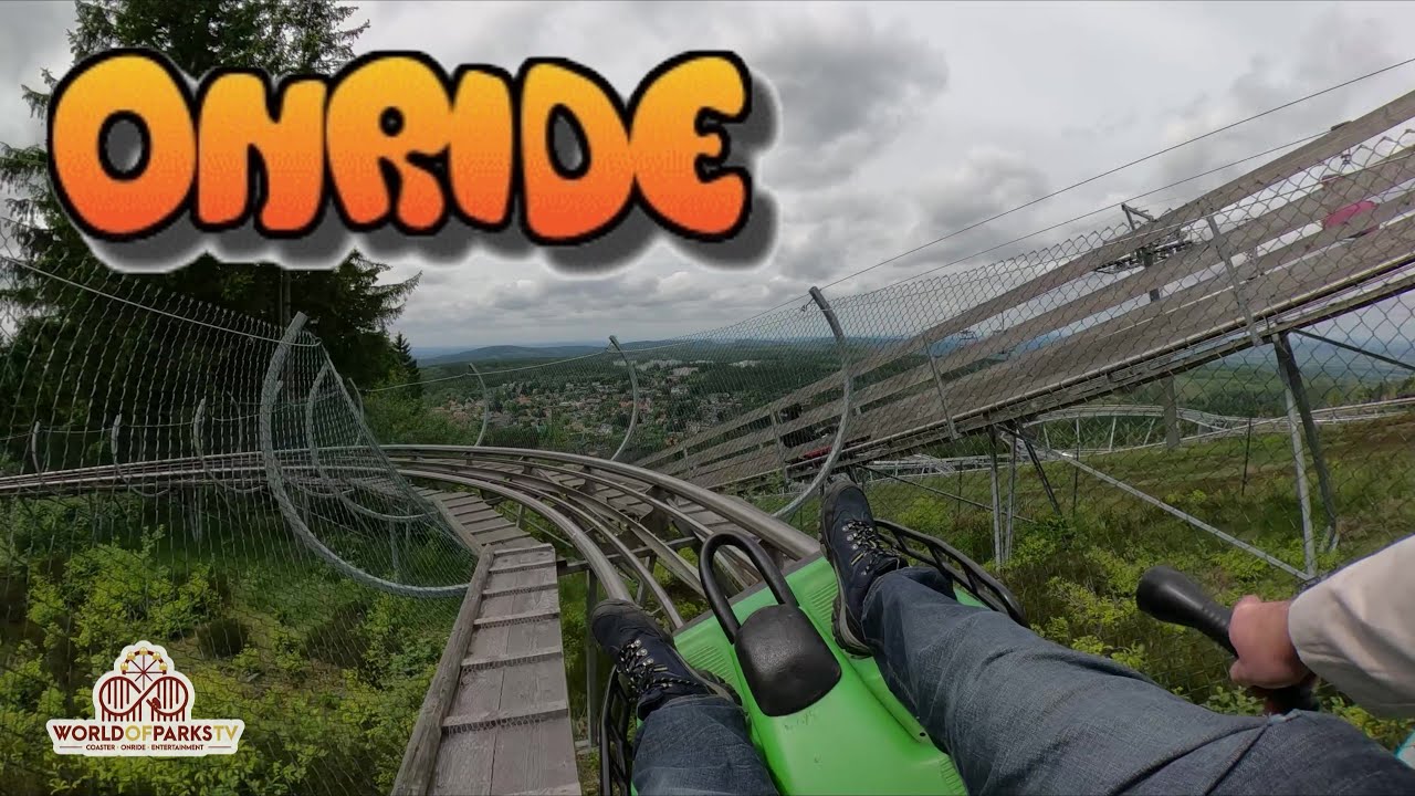 BocksBergBob Onride | Alpine Coaster am ErlebnisBocksBerg | Rodelspaß in Hahnenklee! Sommerrodelbahn
