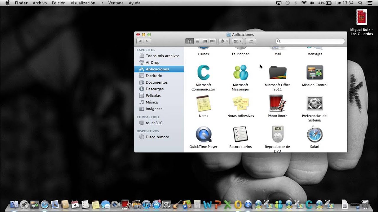 como encontrar el QUICKTIME PLAYER en tu mac