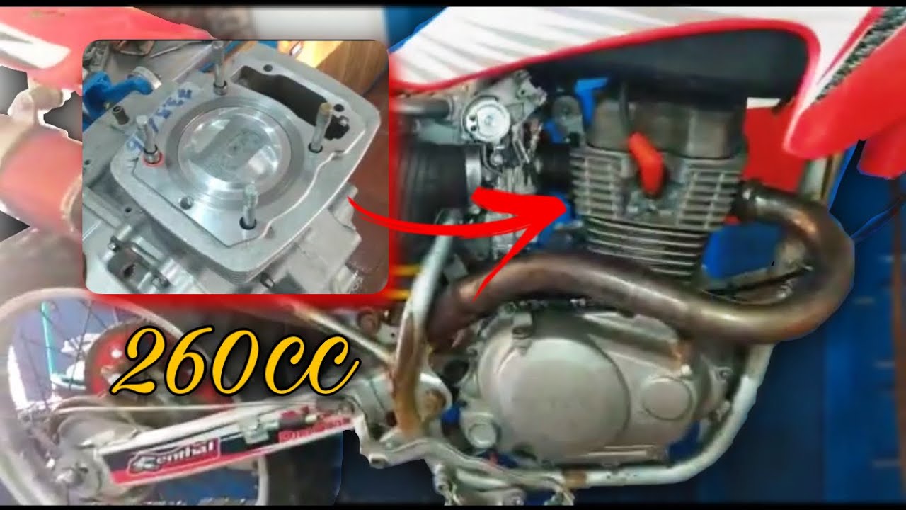 MOTOR 150cc PREPARADO PARA 260cc ! Alemão performance #66