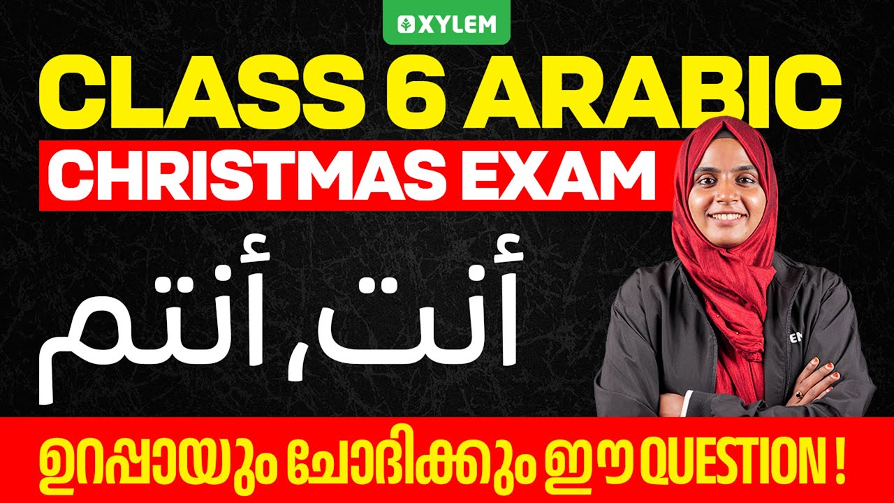 Class 6 Arabic Christmas Exam 2025 | أنت، أنتم = ഉറപ്പായും ചോദിക്കും ഈ Question! | Xylem Class 6