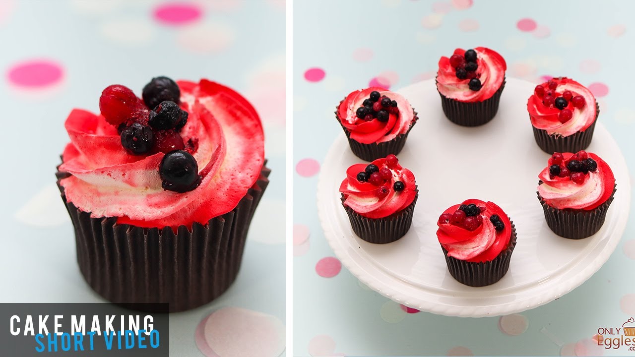 Mixed Berry Cupcake C933