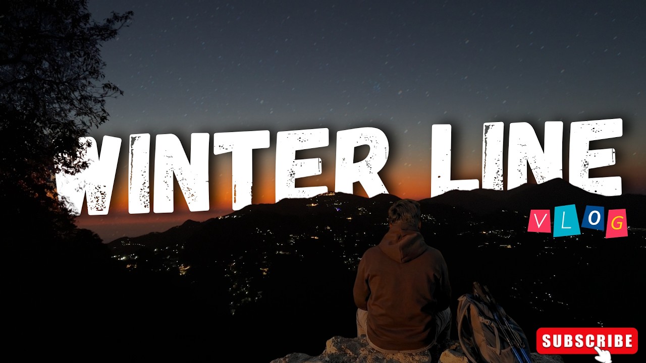 he Winterline: Visible Only in Two Places on Earth! 🌍#Winterline #Mussoorie #Landour #LalTibba