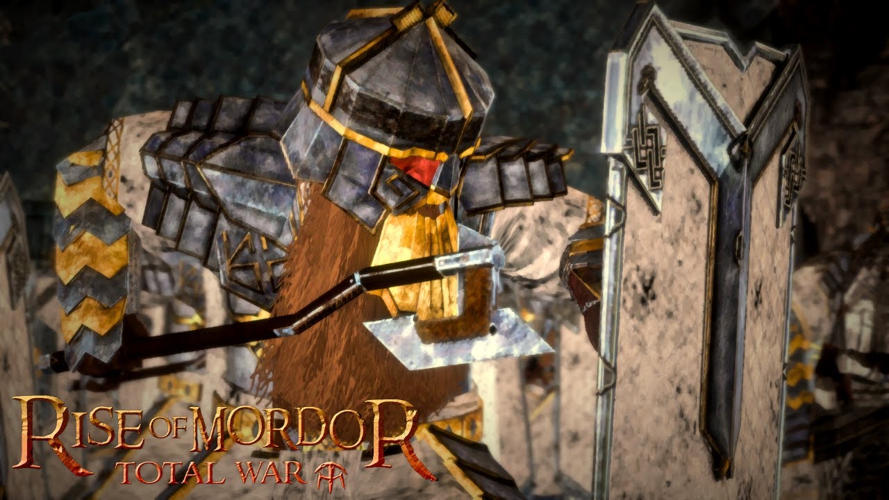 THE DWARVES HAVE COME TO RECLAIM KHAZAD - DUM! - Rise of Mordor Total War Multiplayer Battle