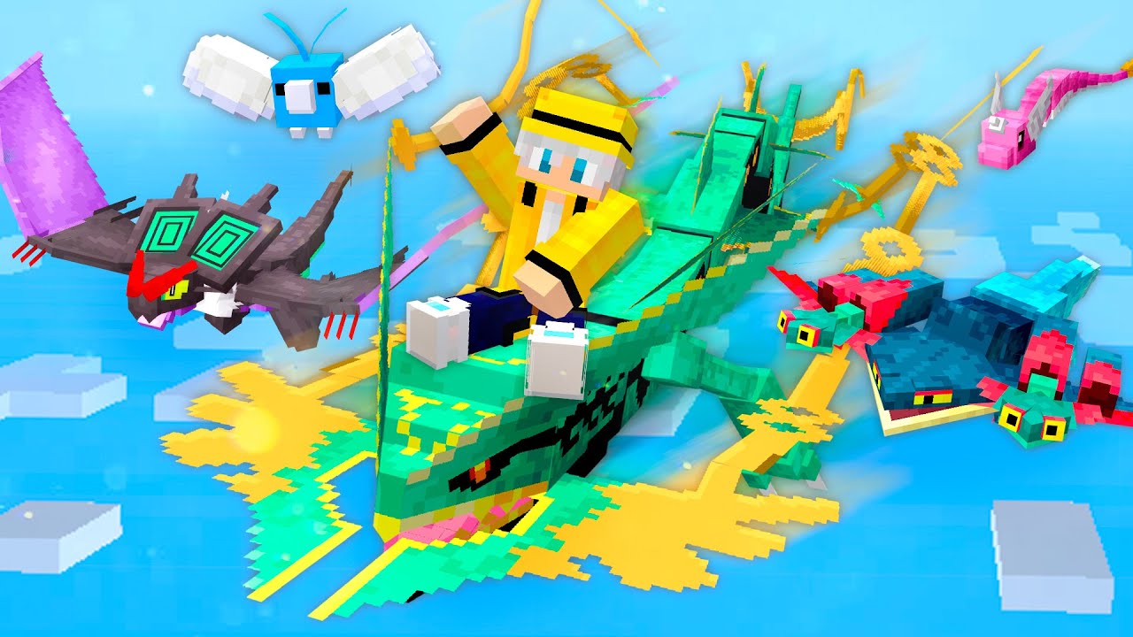 APENAS POKÉMON DRAGÃO NO MINECRAFT COBBLEMON!