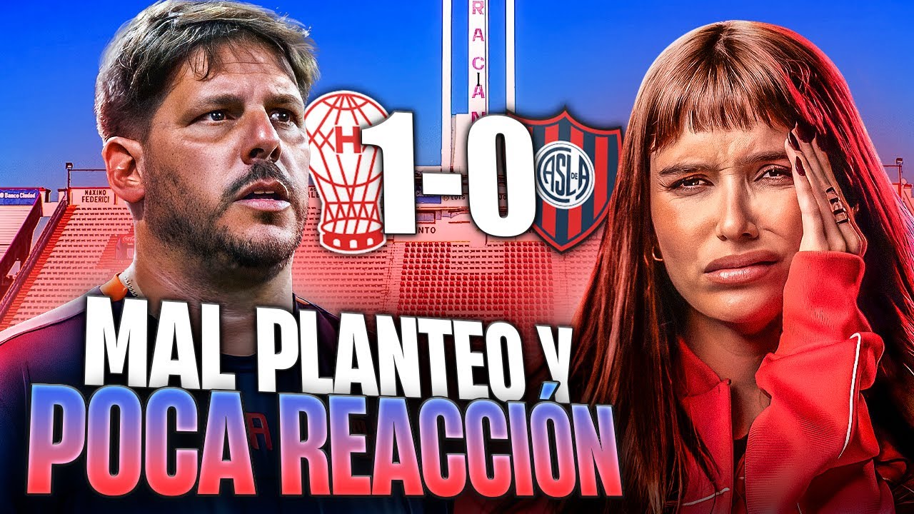 MAL PLANTEO Y POCA REACCION 