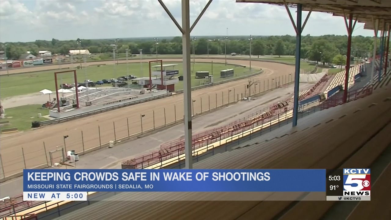 Keeping crowds safe at the Missouri State Fairgrounds in wake of shootings