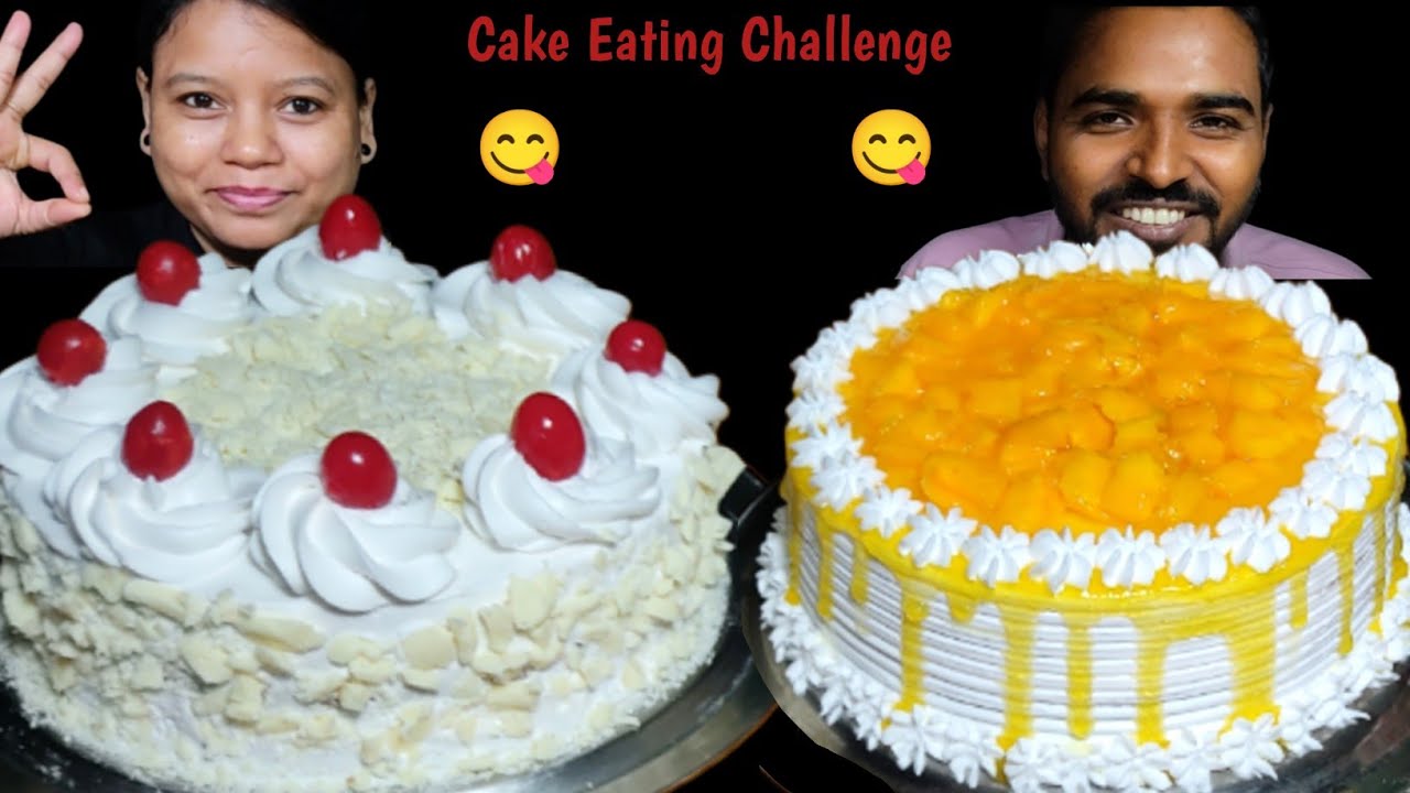 Cake Eating Challenge | Cooking & Eating with Punishment | Asmr Eating | Couple Eating Show