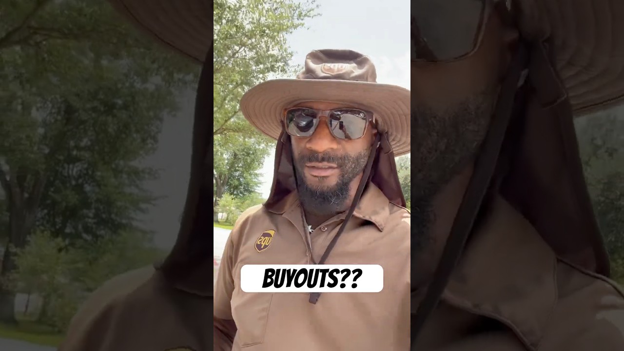 UPS Is Offering Buyouts To Full Time Drivers? #ups #upsdriver #upsnews #buyout