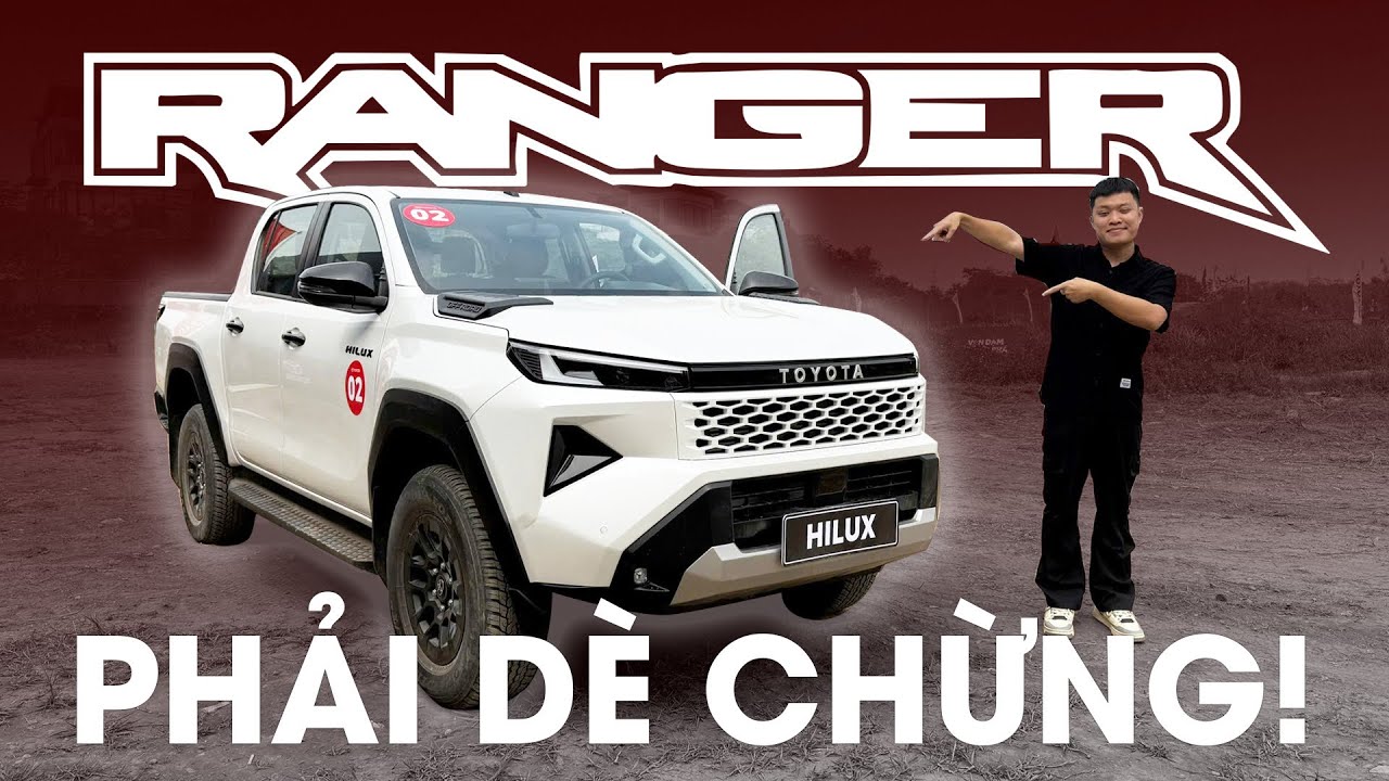 Tôi sờ Toyota Hilux 2026 'bản full' giá 903 triệu vừa ra mắt và thấy Ranger Wildtrak phải dè chừng!