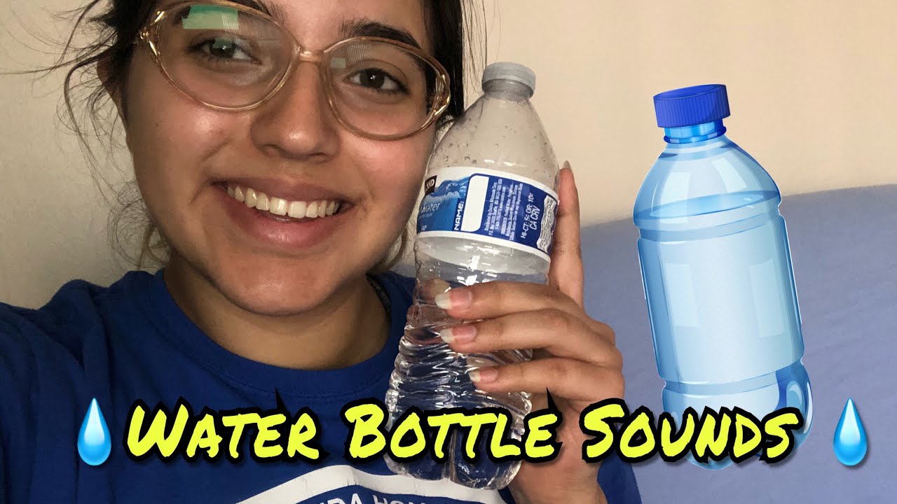 ASMR Plastic Water Bottle Sounds! (Crinkling, Tapping, & More)