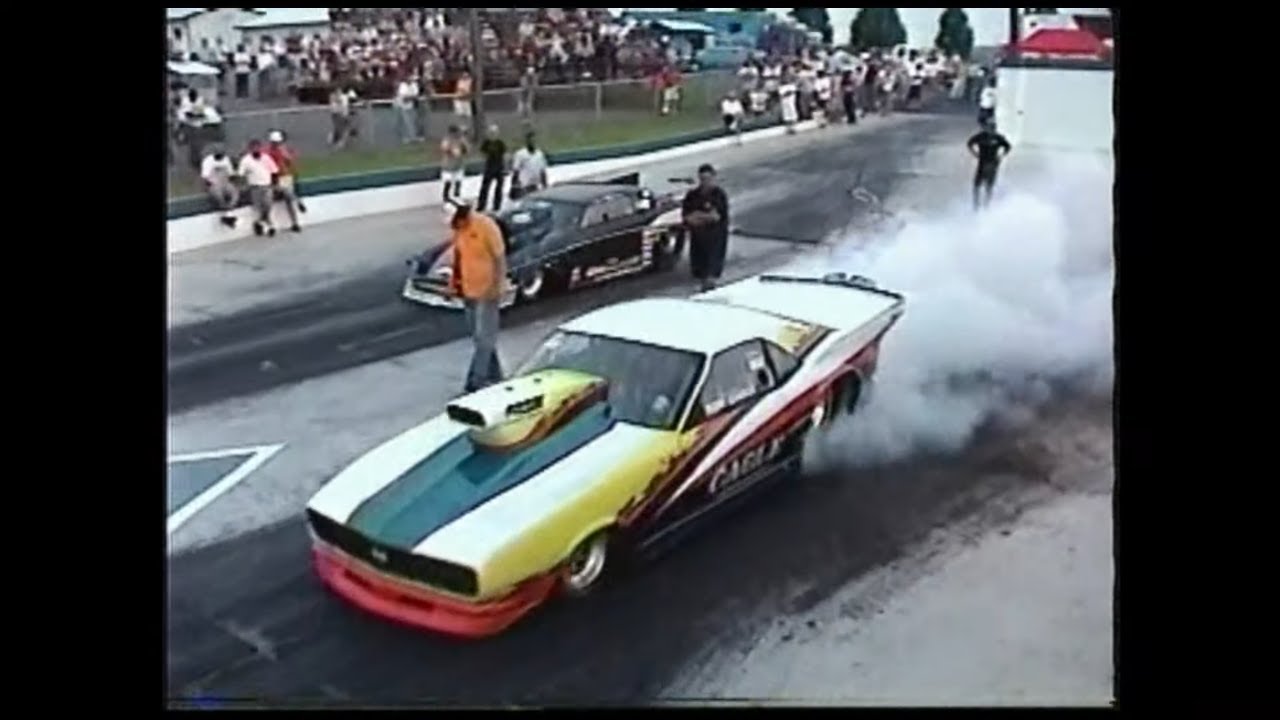 Pro Modified Quick-8 Racers Association in competition at Farmington Dragway on 5/9/2003 Part 3of3