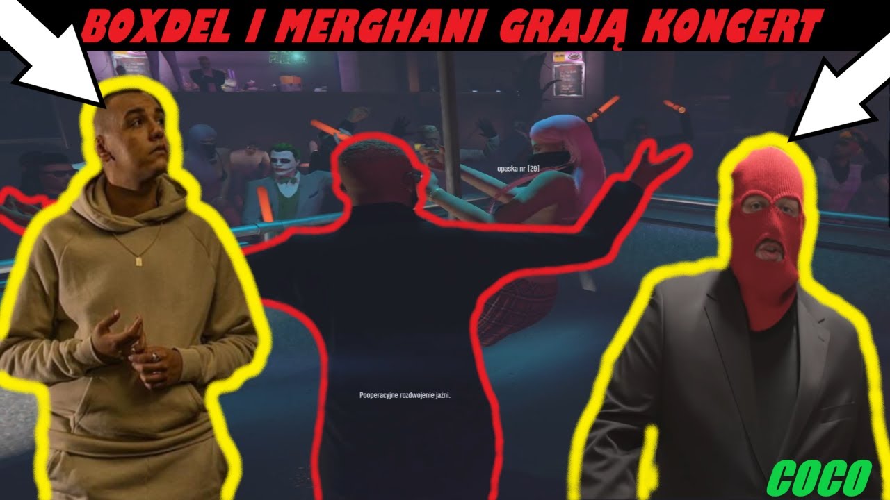 BOXDEL I MERGHANI GRAJĄ KONCERT NA 5city *COCO*