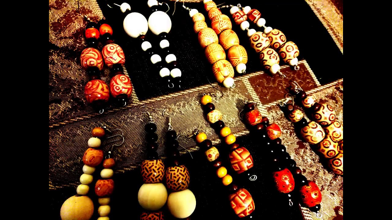 African Earrings Tutorial