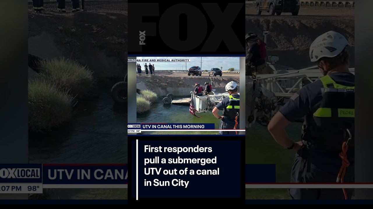 UTV pulled out of Arizona canal | FOX 10 Phoenix