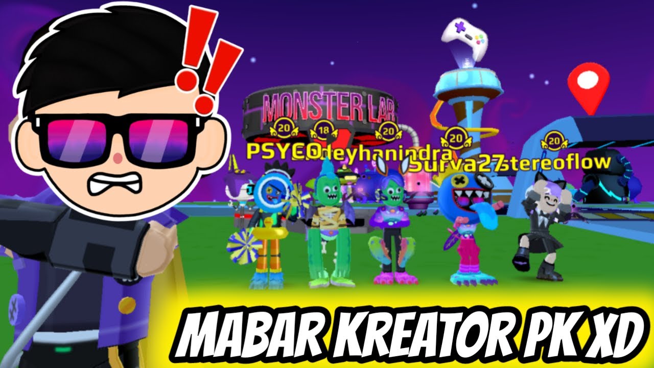Main Monster Lab Bersama 