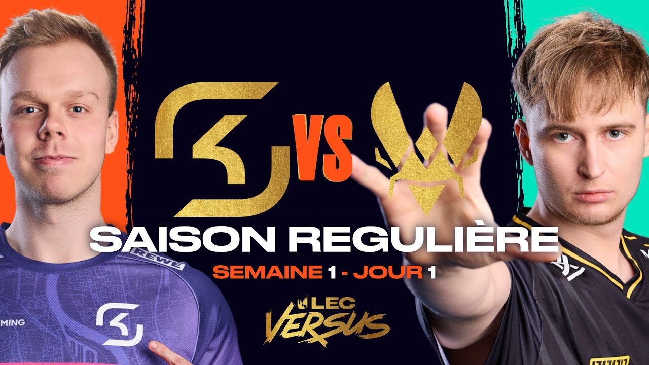 SK vs VITALITY, WUNDER RETROUVE HUMANO&Iuml;DE ET CARZZY (LEC Versus 2026)