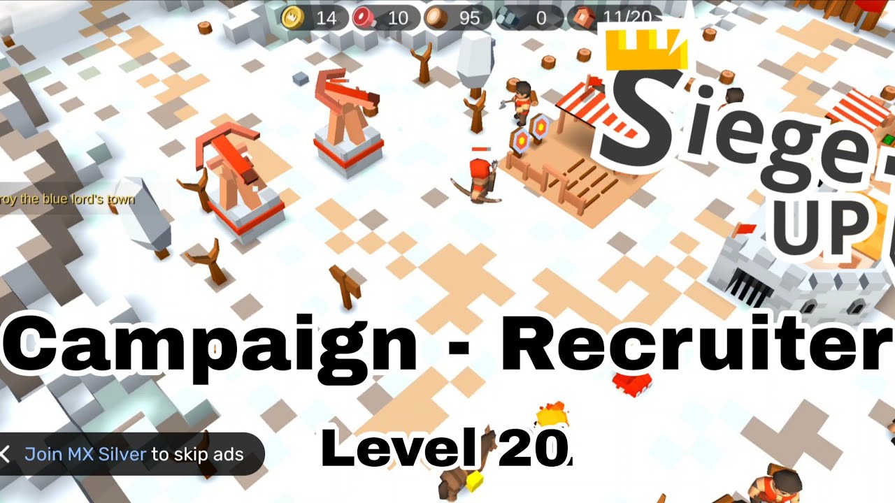 RTS Siege Up - Recruiter Level 20