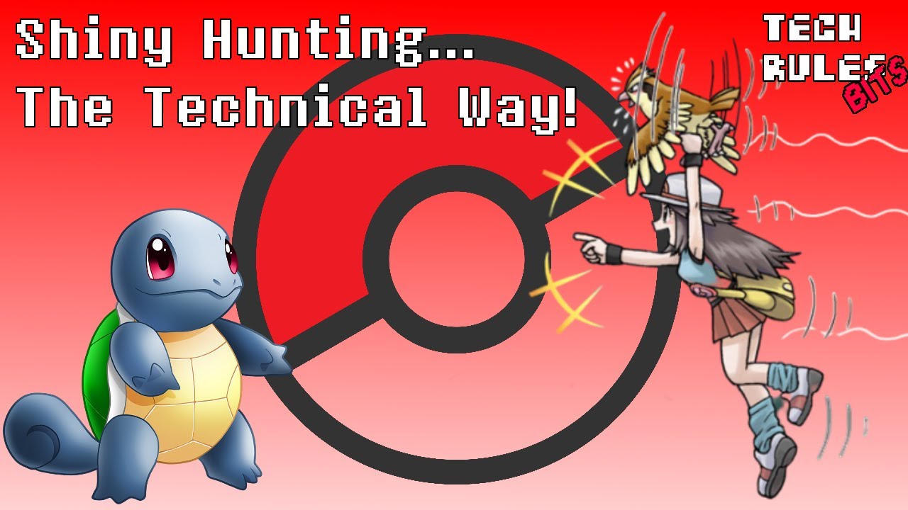 Let's Abuse RNG to Catch a Shiny Pokemon | Tech Rules Bits