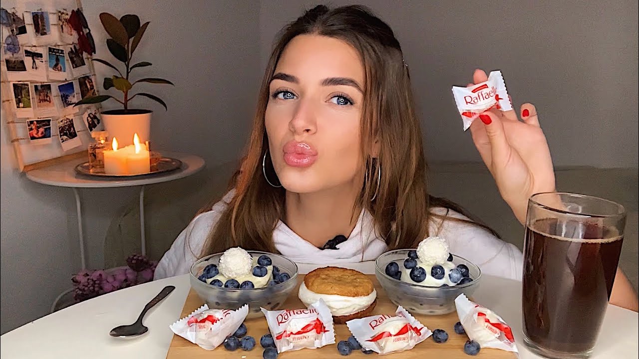 САМЫЙ КРУТОЙ СЕРИАЛ ||🍦 СЛАДКИЙ МУКБАНГ мороженое рафаэлло ice cream raffaello || MUKBANG не асмр