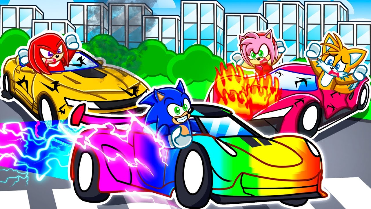 FASTEST CAR SPEEDRUNNER vs HUNTERS In DRIVING EMPIRE!